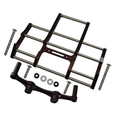 GPM Aluminum Front Bumper Brown w/ Screws for Tamiya 1/14 Truck Mercedes-Benz - Image 1 of 4