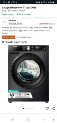 washer dryer - Image 1 of 2