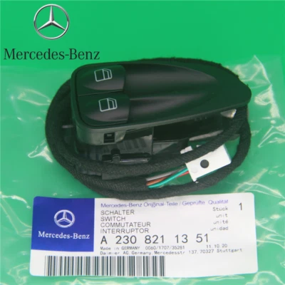 New Left Door Window Switch fit for Mercedes-Benz R230 SL500 SL550 - Image 1 of 4
