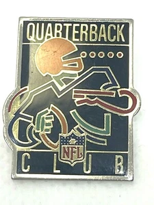 Quarterback Club NFL Football Peter David 1991 Anstecknadel Sammlerstück - Bild 1 von 4