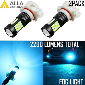 Alla Lighting 5202 PS19W LED Fog Light Bulb Driving Lamp Light Cool Blue 8000K - Picture 1 of 7