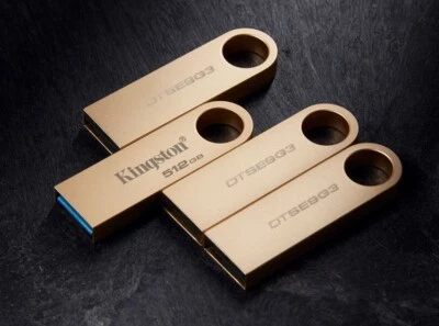 Kingston DT SE9 G3 64GB 128GB 256GB 512GB Drive Flash Chiavette USB 3.2 Gen 1 IT - Immagine 1 di 4