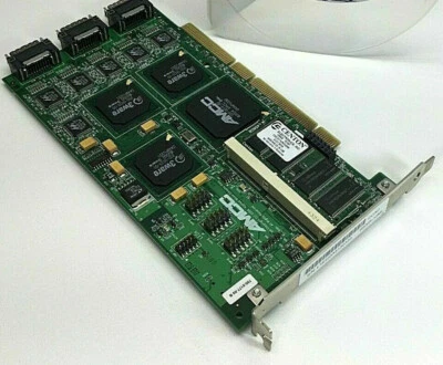 AMCC 9500S-12MI 700-0177-00-B 500-0157-03 128MB RAM RAID CONTROLLEr - Bild 1 von 2
