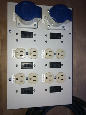 POWERVAR Power Distribution Unit Model: PDU5800-2S  P/N: 99021-53R - Image 1 of 4