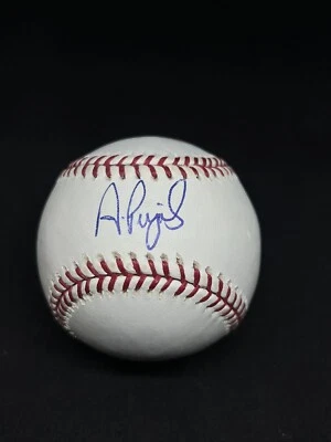 ST. LOUIS CARDINALS ALBERT PUJOLS SIGNED BASEBALL 2006 WORLD SERIES JSA COA RARE - Image 1 of 3