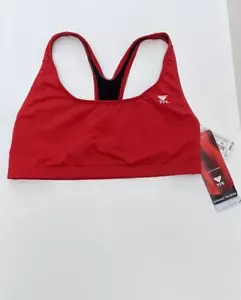 Traje de baño para mujer TYR RED LIFEGAURD traje de baño SOLO TOP TALLA XL NUEVO CON ETIQUETAS - Imagen 1 de 11
