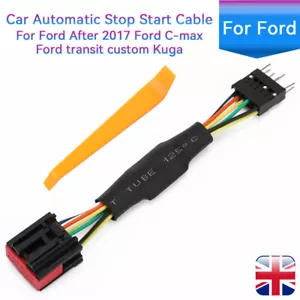 For Ford After 2017 c-max Transit Custom Kuga Auto Stop Start Plug Eliminator - Picture 1 of 8