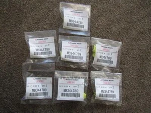 MITSUBISHI LANCER EVO 5 CP9A CLIP SCUFF PLATE TRIM PLASTIC SET OF X14pc MB344789 - Picture 1 of 5