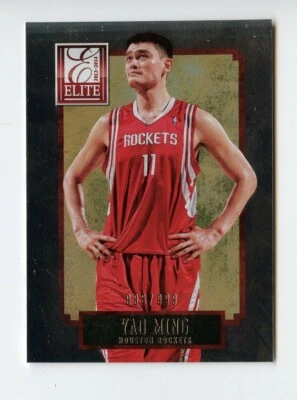 A722 YAO MING 2013-14 ELITE 936/999 #276 HOUSTON ROCKETS RARO SP Foto 1 de 2