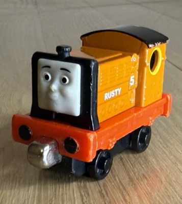 Thomas & Friends 2012 Take N Play Rusty W3222 CGI Face Foto 1 de 4