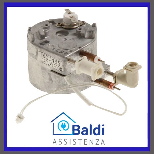 RICAMBIO ORIGINALE CALDAIA 1200W 230V PER MACCHINA CAFFE' ARIETE 1380 1381 1399 - Immagine 1 di 1