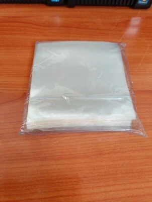 6 x 100 BUSTINE PORTA CD - DVD IN PVC TRASPARENTE - Immagine 1 di 4