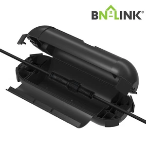 Cubierta de seguridad de cable de extensión exterior BN-LINK, carcasa de sello resistente a la intemperie IP44 - Imagen 1 de 7