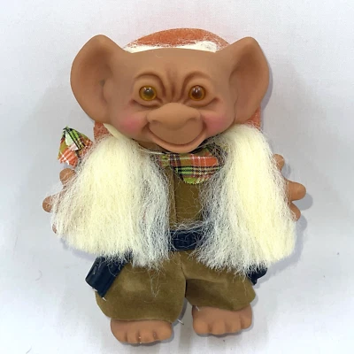 Muñeca Uneeda Wishnik 6” Troll Ranch-Nik Vaquero Orejas Punta De Colección 1966 Foto 1 de 4