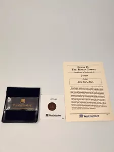 Coins of the Roman Empire Jovian AD 363-364 - Picture 1 of 4