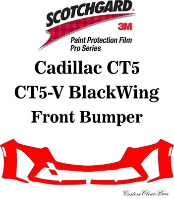 3M Scotchgard Paint Protection Pro Series 2022 2023 Cadillac CT5-V BlackWing - Image 1 of 3