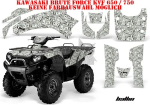 KIT GRÁFICO DE DECORACIÓN DE CARRERAS AMR ATV KAWASAKI KVF 650i/750i y KVF 750 BALLIN B - Imagen 1 de 3