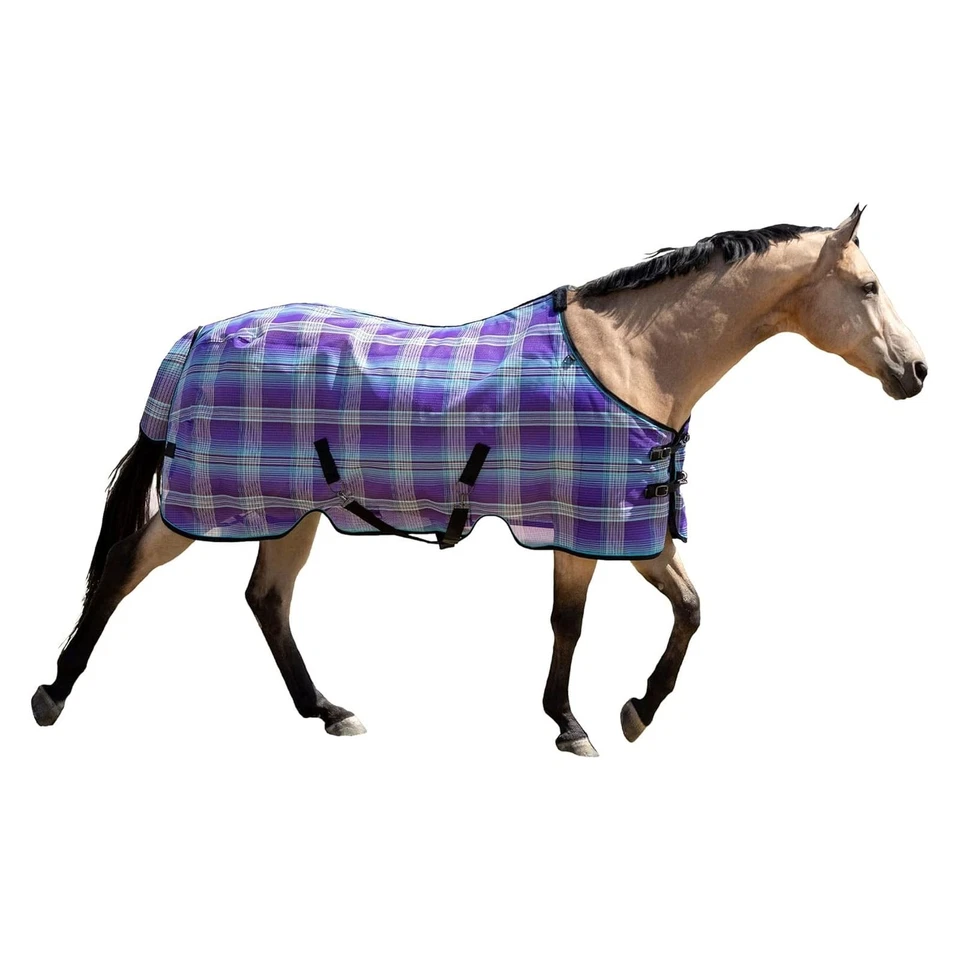  Kensington Protective Fly Sheet 721PPS Lavender Purple & Mint Green Sz US 78