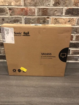 ViewSonic VA1655 15.6 inch Widescreen LCD Monitor - Image 1 of 4