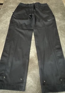 Nike Golf Storm Fit Rain Pants Women’s Medium Black - Picture 1 of 6