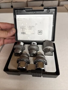 Wheel Lock Set Genuine GM Part # 85548789 OEM Thatcham Catagory 4 Certified Kit - Picture 1 of 5