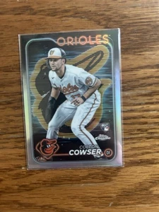 2024 Topps cromo - Colton Cowser #278 tablero de luz logotipo refractor (RC) - Imagen 1 de 3