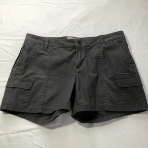 North Face Damen 8 Amanda Baumwolle Shorts graphit grau NEU Vintage Spray Wandern - Bild 1 von 12