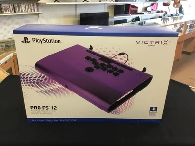 PDP Purple Victrix Pro FS-12 Arcade Fight Stick Joystick Arcade PS4 / PS5 - Image 1 of 4