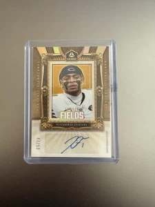 2024 Panini Luminance Portrait Signatures Justin Fields #Ps-Jfs Gold /50 (AU) - Picture 1 of 2