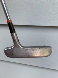 Clean! Spalding Cash-In Putter 34” Golf Club Leather Curved Grip - Picture 1 of 11