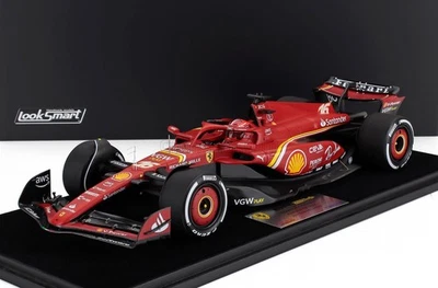 MODELLINO AUTO STATICO LOOKSMART FERRARI F1 SF24 LECLERC AUSTRALIA 2024 1/18 - Immagine 1 di 4