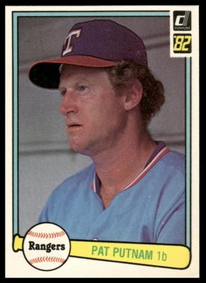 1982 Donruss #520 Pat Putnam Texas Rangers - Image 1 of 2