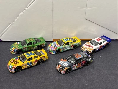 Lot Of 5 Ken Schrader #36 M&M’s/Combos 1/64 Nascar Diecast Loose - Image 1 of 4