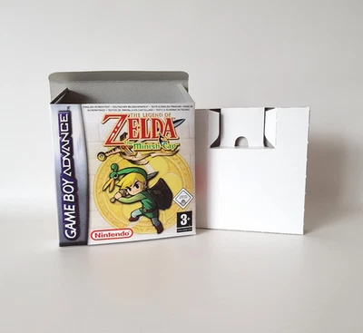 The Legend of Zelda The Minish Cap UKV Nintendo GBA Empty Replacement Box & Tray - Image 1 of 4