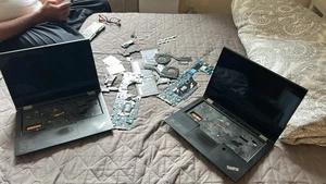 🔧 2x płyty główne Lenovo ThinkPad L13 Yoga Gen 2 – i5-1135G7 16GB + radiatory - Zdjęcie 1 z 3