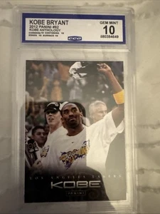 2012-13 Panini Kobe Anthology - Kobe Bryant #92 CGC 10๐๐ - Picture 1 of 2