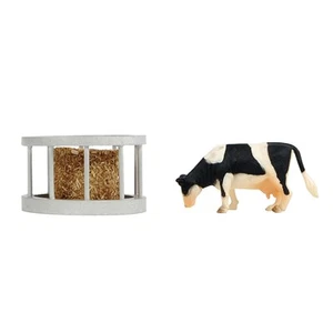 1/32 Cattle Feeder Set with Cow and Bale 571961 - Picture 1 of 2