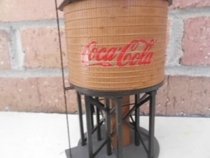 BWL #7926 Broadway Limited HO Scale Water Tower Coca-Cola With NO SOUND  Brown - Picture 1 of 7