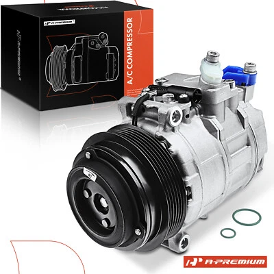 AC Compressor w/ Clutch for Chrysler Crossfire Dodge Sprinter 2500 Freightliner - Image 1 of 4
