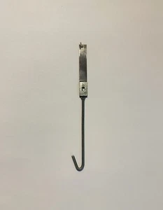 Antique Clock Parts- Pendulum-Antique clock Pendulum Suspension Spring 3 3/16”. - Picture 1 of 5