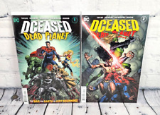 DCEASED DEAD PLANET #1 & #2 (2020 DC COMICS) FINCH 1ST PRINT VARIANT LOT SET NM