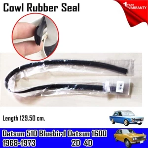 For Datsun Bluebird 510 Datsun 1600 SE Wagon Hood Cowl Weatherstrip Rubber Seal - Picture 1 of 4