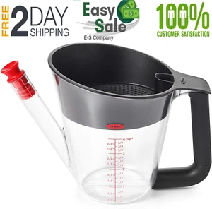 Good Grips 4 Cup Fat Separator, Clear, One Size - Picture 1 of 12