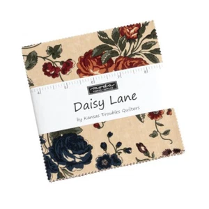 Moda Quilting Sewing Fabric Charm Pack Daisy Lane 5 Inch Squares - Picture 1 of 5
