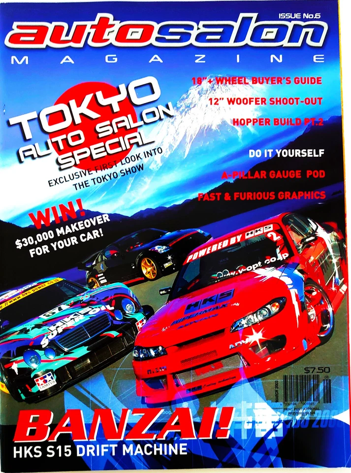 Autosalon Magazine Issue No.6 - TOKYO AUTO SALON SPECIAL - Image 1 of 1