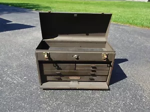 VTG Craftsman 7 Drawer Machinist Tool Box No/Keys. - Picture 1 of 13