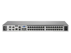 HP Enterprise 32 Port KVM IP Server G2 AF622A 4x1Ex32 + 24x PS2 + 7x USB - Picture 1 of 3