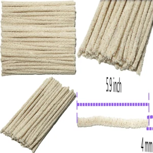 Pipe Cleaners Hard Bristle 50 Count 6 Inch Pipe Cleaners Bulk for Removing Tar R - Picture 1 of 12