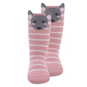 EWERS Kniestrümpfe 2er Pack Maus Tiere Baby Mädchen - Bild 1 von 3