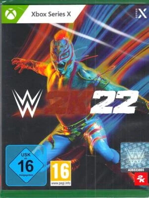 WWE 2K22 - Xbox Series X - Neu & OVP - Deutsche Version - Bild 1 von 3